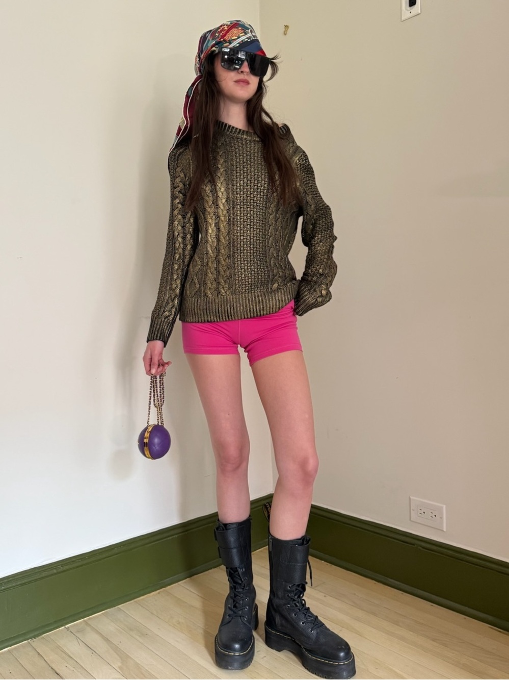 Michael Kors Metallic Sweater